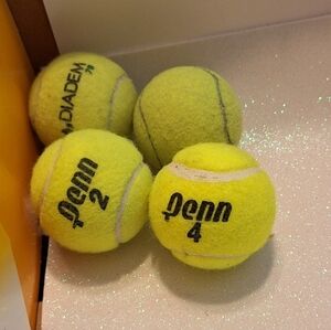 Tennis Ball Lot Of 5